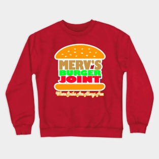 River City Ransom Merv's Burger Joint Crewneck Sweatshirt